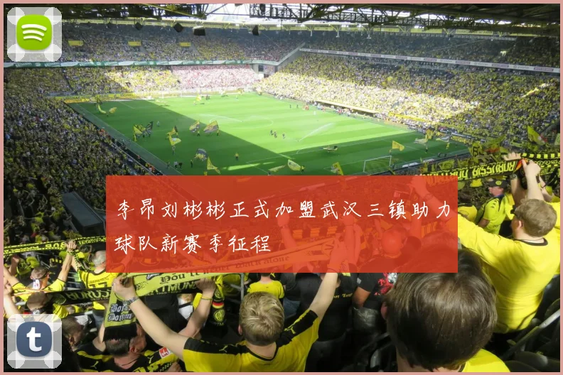 李昂刘彬彬正式加盟武汉三镇助力球队新赛季征程